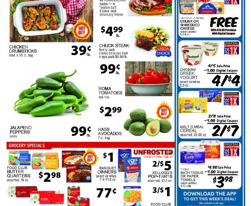 Weekly Ad for April 28 – May 4, 2024
