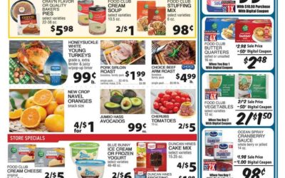 Weekly ad for November 9-15, 2025