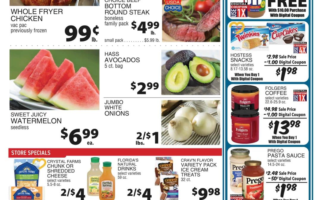 Weekly Ad for August 9-15, 2026